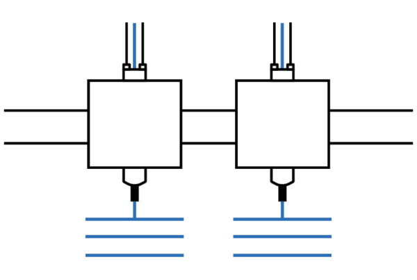 Semi-Independent Dual Extruder